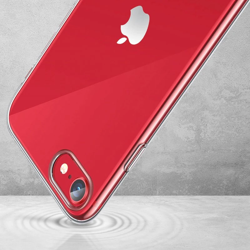 Crong Crystal Slim Cover - Protective dėklas skirtas SE 2020 / Apple iPhone 8 / 7 clear