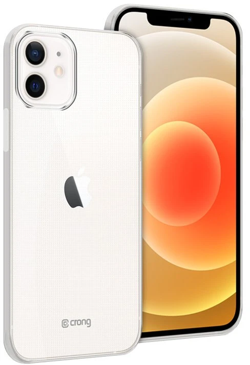 Crong Crystal Slim Cover - Protective dėklas skirtas Apple iPhone 12 / Apple iPhone 12 Pro clear