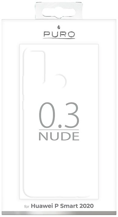 PURO 0.3 Nude - dėklas skirtas Huawei P Smart 2020 Transparent