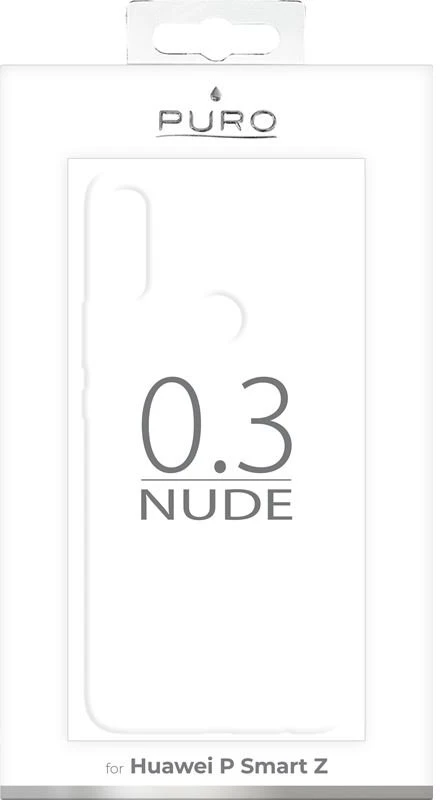 PURO 0.3 Nude - dėklas skirtas Huawei P Smart Z transparent