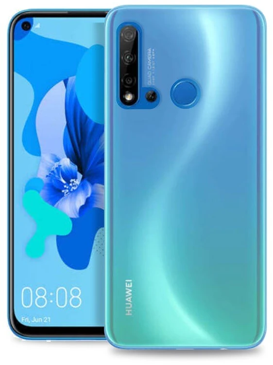PURO 0.3 Nude - dėklas Huawei P20 Lite 2019 6.4 "Transparent