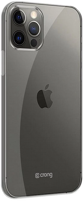 Crong Crystal Slim Cover - Protective dėklas skirtas Apple iPhone 12 Pro Max clear