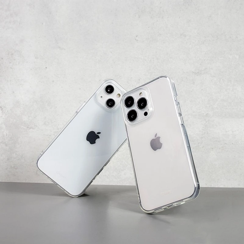 Crong Crystal Slim dėklas skirtas Apple iPhone 13 Pro Max Clear
