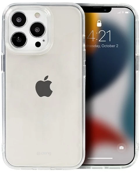 Crong Crystal Slim dėklas skirtas Apple iPhone 13 Pro Max Clear