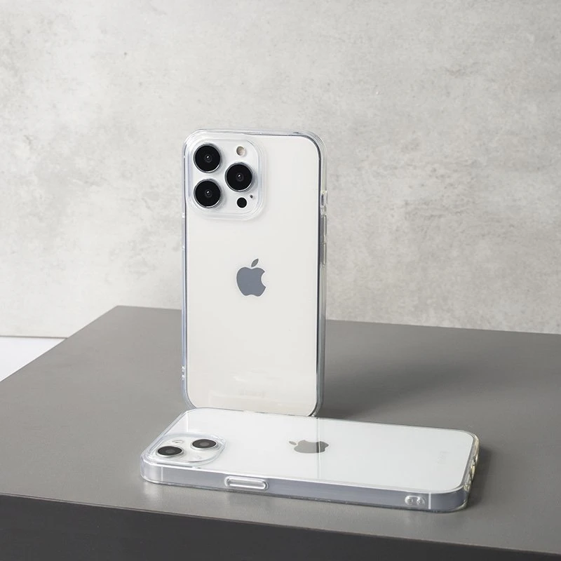 Crong Crystal Slim dėklas skirtas Apple iPhone 13 Pro Max Clear