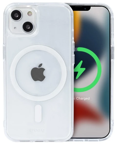 Crong Clear MAG Cover Magnetic dėklas skirtas Apple iPhone 13 mini Clear