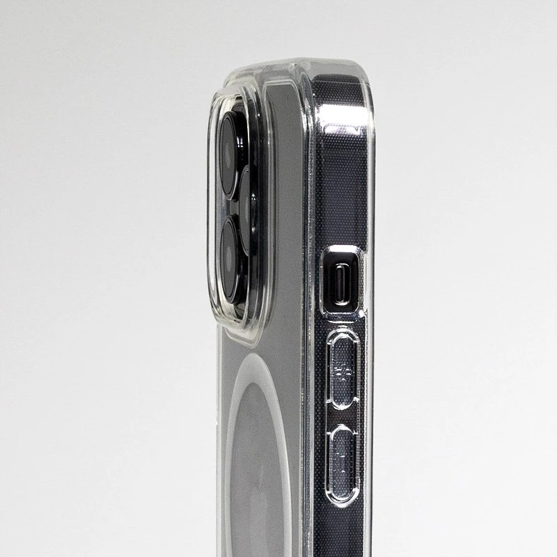 Crong Clear MAG Cover Magnetic dėklas skirtas Apple iPhone 13 mini Clear