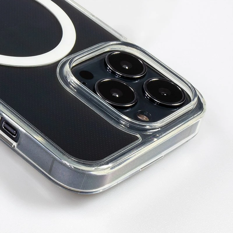 Crong Clear MAG Cover Magnetic dėklas skirtas Apple iPhone 13 mini Clear