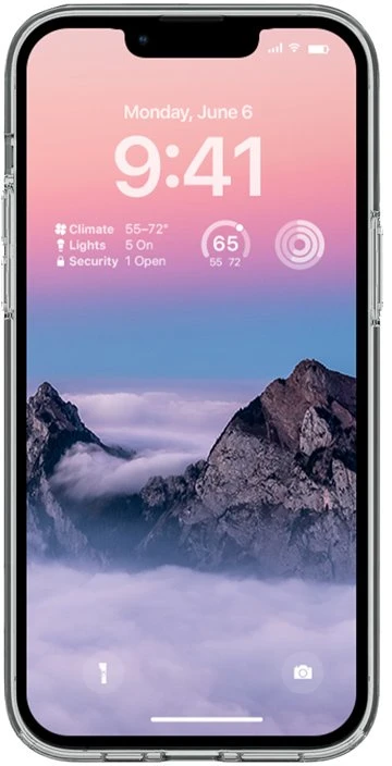 Crong Clear MAG Cover Magnetic dėklas skirtas Apple iPhone 14 Max Clear