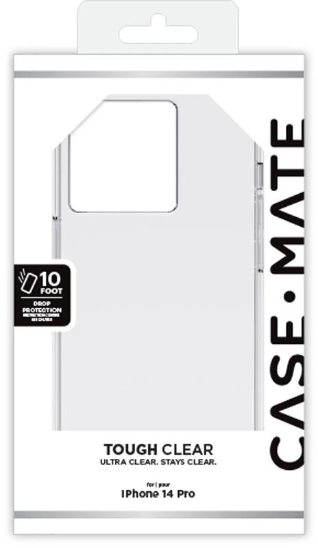 Case-Mate Tough Clear - dėklas skirtas Apple iPhone 14 Pro Clear