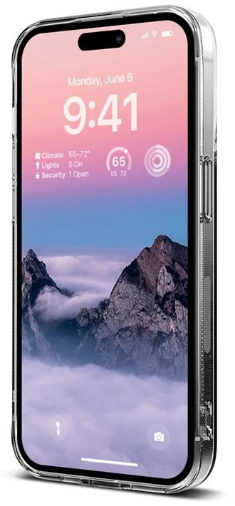Crong Crystal Slim dėklas skirtas Apple iPhone 14 Pro Max Clear