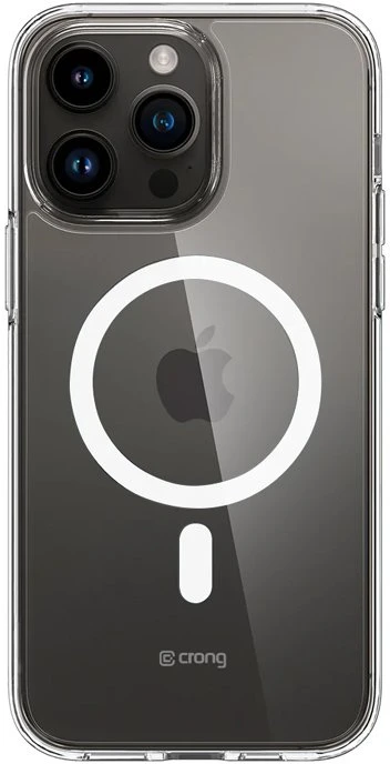 Crong Clear MAG Cover Magnetic dėklas skirtas Apple iPhone 14 Pro Max Clear
