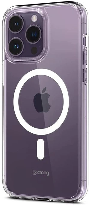 Crong Clear MAG Cover Magnetic dėklas skirtas Apple iPhone 14 Pro Max Clear
