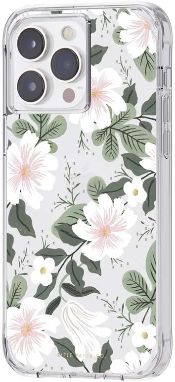 Rifle Paper Clear - dėklas skirtas Apple iPhone 14 Pro Max Willow