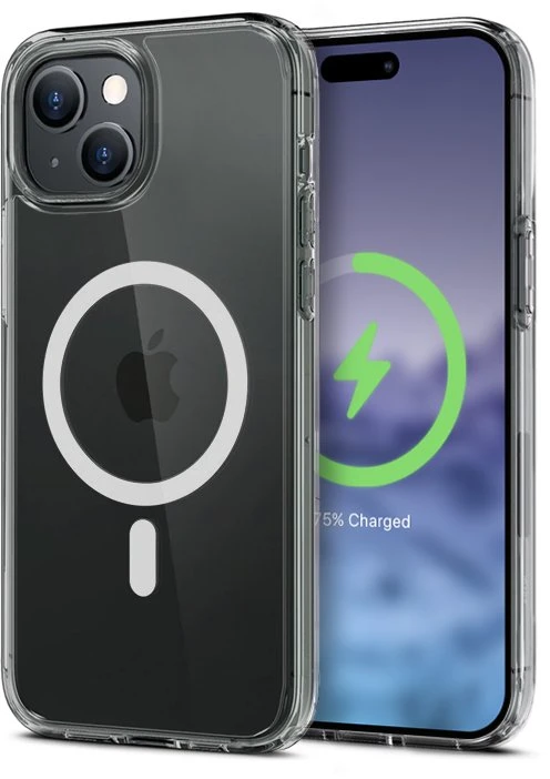 Crong Clear MAG Cover - Dėklas iPhone 15 Plus MagSafe (permatomas)
