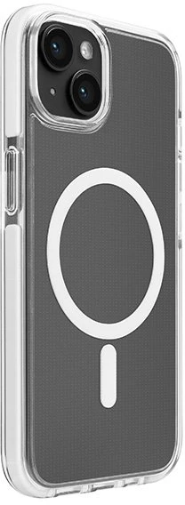 SBS Puro LITEMAG PRO Apple iPhone 15 Plus / 14 Plus 6.7" MagSafe dėklas telefonui skaidrus PUIPC1567LITEMPWHI