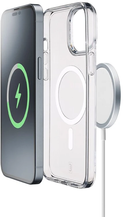 Cellular Line Cellularline Gloss Mag - Apple iPhone 15 Pro MagSafe dėklas Transparent