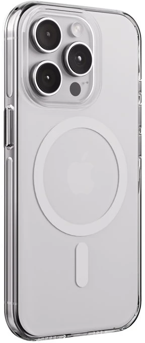 Crong Clear MAG Pro - dėklas Apple iPhone 15 Pro MagSafe skaidrus