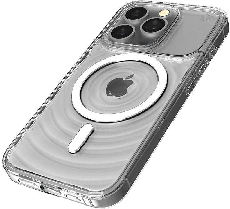 STM Reawaken Ripple MagSafe - dėklas skirtas Apple iPhone 15 Pro Clear