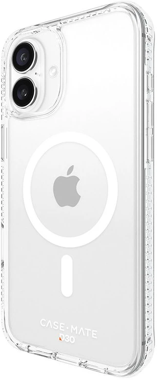 Case-Mate Tough D3O MagSafe - dėklas skirtas Apple iPhone 16 Plus Clear