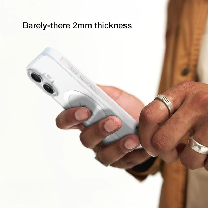 Incase Slim dėklas MagSafe - dėklas Apple iPhone 16 Plus Clear