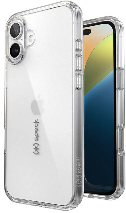 Speck „Gemshell“ dėklas, skirtas „iPhone 16 Plus“, skaidrus