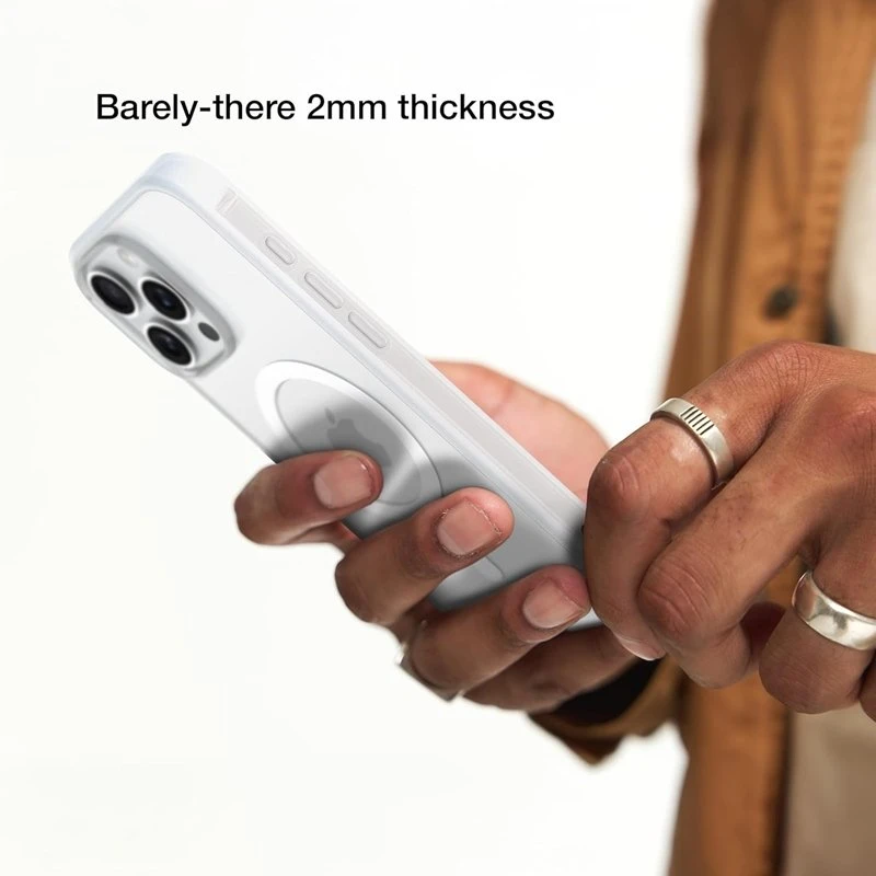 Incase Slim dėklas MagSafe - dėklas Apple iPhone 16 Pro Clear