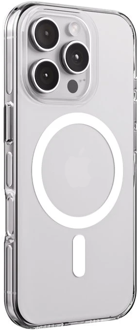 Crong Clear MAG Pro - dėklas Apple iPhone 16 Pro Max MagSafe skaidrus
