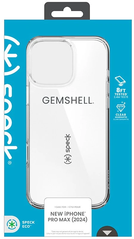 Speck Gemshell - dėklas skirtas Apple iPhone 16 Pro Max Clear