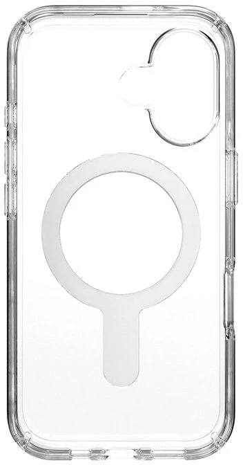 Dėklas Speck Presidio Perfect-Clear ClickLock & MagSafe do iPhone 16 permatomas