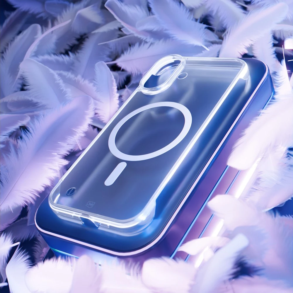 Dėklas 3Mk apsauginis 3mk Just20g MagCase, skirtas iPhone 16 - skaidrus