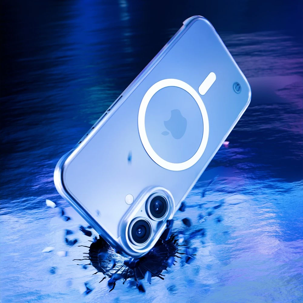 Dėklas 3Mk apsauginis 3mk Just20g MagCase, skirtas iPhone 16 - skaidrus