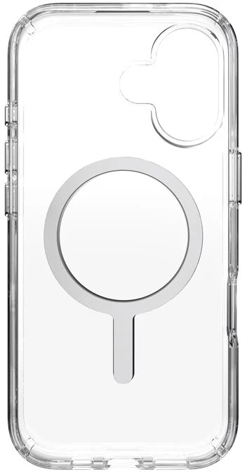 Speck Presidio Perfect Clear MagSafe - dėklas skirtas Apple iPhone 17 Clear / Sidabrinis