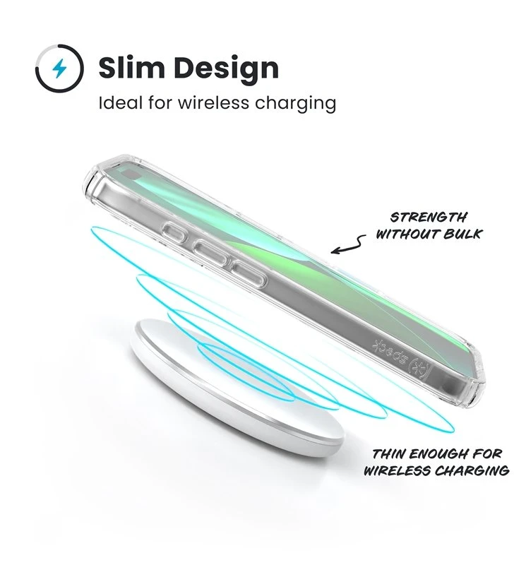 Speck Presidio Perfect-Clear - dėklas skirtas Apple iPhone 17 Clear