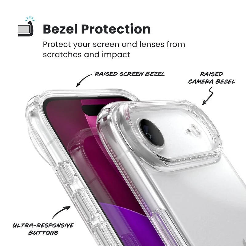 Speck Presidio Perfect-Clear - dėklas Apple iPhone Air Clear