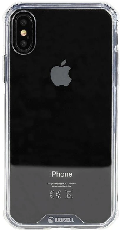 Krusell Kivik Pro Cover - dėklas skirtas Apple iPhone X Transparent