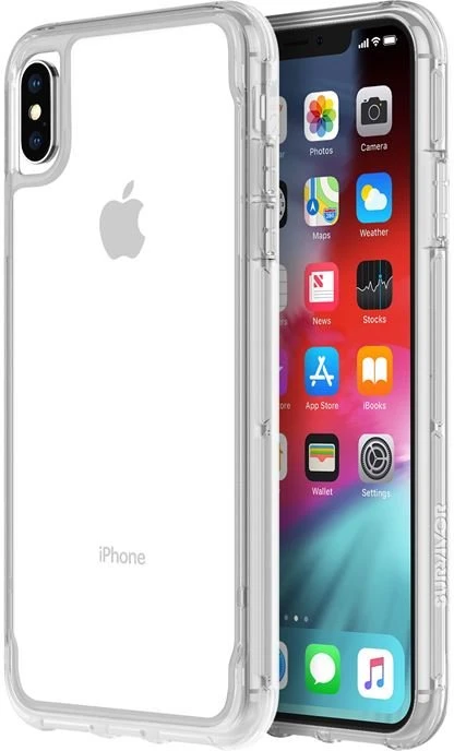 Griffin Survivor Clear - dėklas skirtas Apple iPhone Xs Max Clear