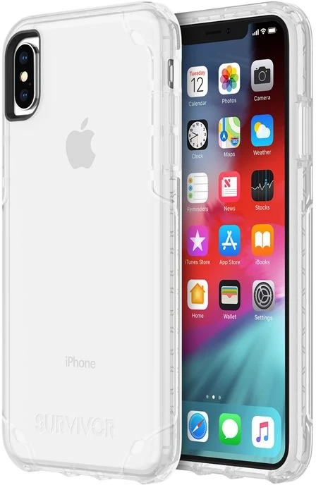 Griffin Survivor Strong - dėklas skirtas Apple iPhone Xs Max Clear