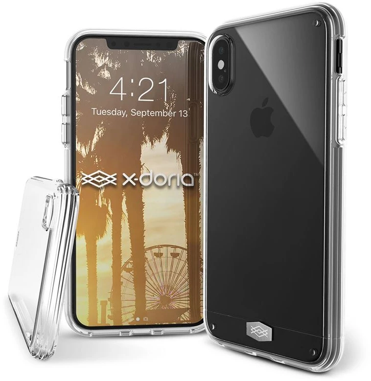 X-Doria ClearVue - dėklas skirtas Apple iPhone Xs Max Clear