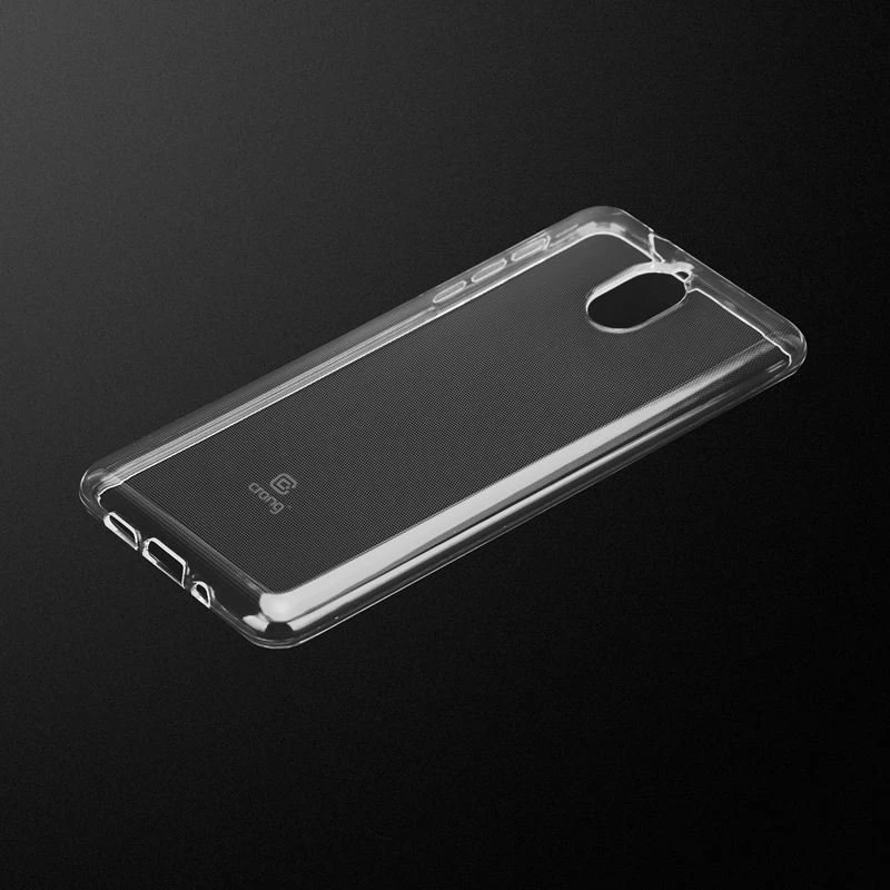 Crong Crystal Slim Cover - Protective dėklas skirtas Nokia 3.1 clear