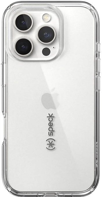 Dėklas Speck Gemshell do iPhone 16 Pro permatomas