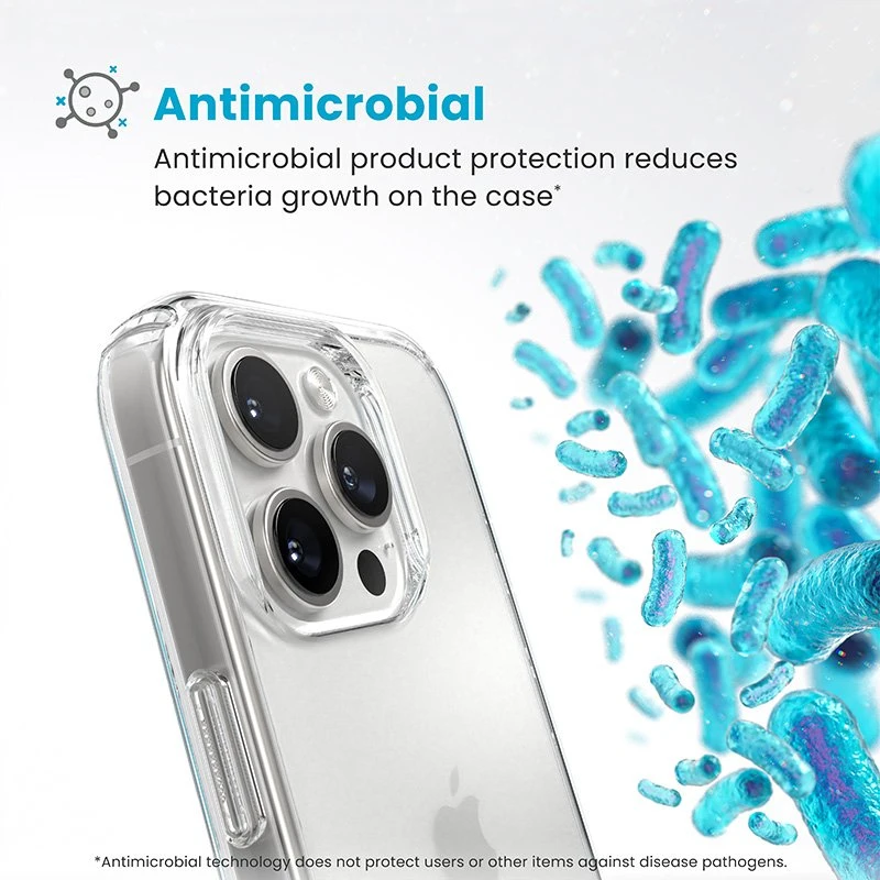 Dėklas Speck Gemshell do iPhone 16 Pro permatomas