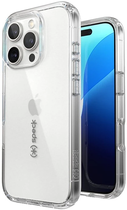 Dėklas Speck Gemshell do iPhone 16 Pro permatomas