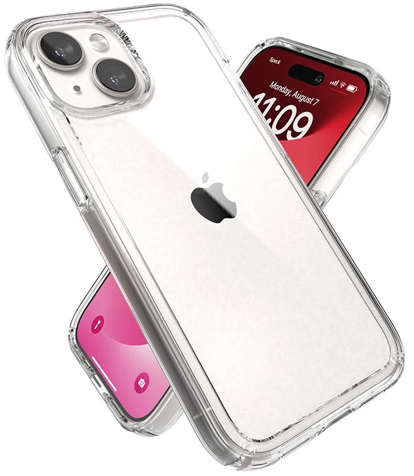 Speck Gemshell - dėklas skirtas Apple iPhone 16e / Apple iPhone 15 / Apple iPhone 14 / Apple iPhone 13 Clear