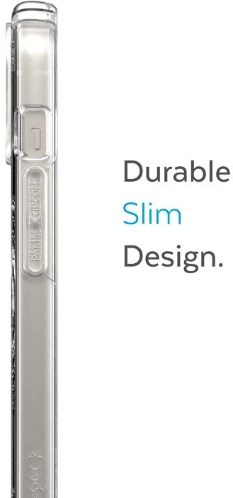 Speck Presidio Perfect-Clear + MagSafe - dėklas skirtas Apple iPhone 15 Plus / 14 Plus su MICROBAN coating Clear