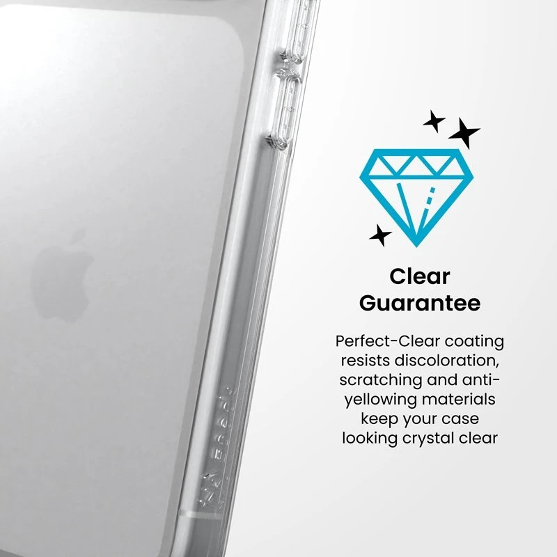 Permatomas dėklas Speck Presidio Perfect-Clear iPhone 18 Pro / 17 Pro