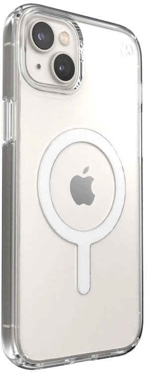 Speck Presidio Perfect-Clear + MagSafe - dėklas skirtas Apple iPhone 15 Plus / 14 Plus su MICROBAN coating Clear