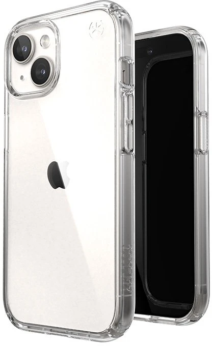 Speck Presidio Perfect-Clear - dėklas skirtas Apple iPhone 16e / Apple iPhone 15 / Apple iPhone 14 / Apple iPhone 13 Clear
