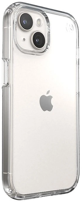 Speck Presidio Perfect-Clear - dėklas skirtas Apple iPhone 16e / Apple iPhone 15 / Apple iPhone 14 / Apple iPhone 13 Clear