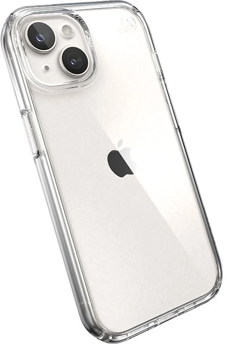 Speck Presidio Perfect-Clear - dėklas skirtas Apple iPhone 16e / Apple iPhone 15 / Apple iPhone 14 / Apple iPhone 13 Clear